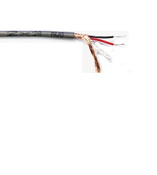 سیم 2 رشته شیلد دار همراه با فویل 2x28AWG