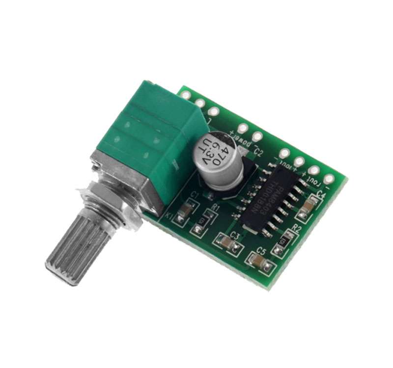 ماژول آمپلی فایر 2x3W کلاس D با تراشه PAM8403