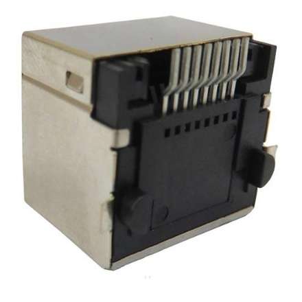 سوکت شبکه  رو بردی مادگی 8P8C پایه smd