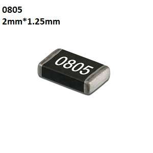 مقاومت 36 کیلو اهم smd 0805