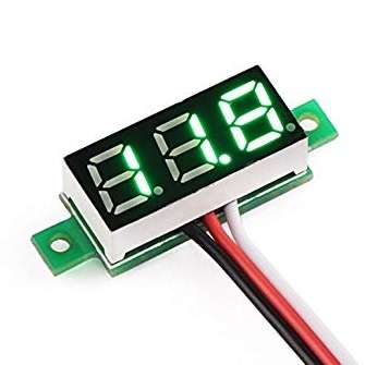 ماژول ولت متر 3 دیجیت DC0-100V سایز 0.28 اینچ