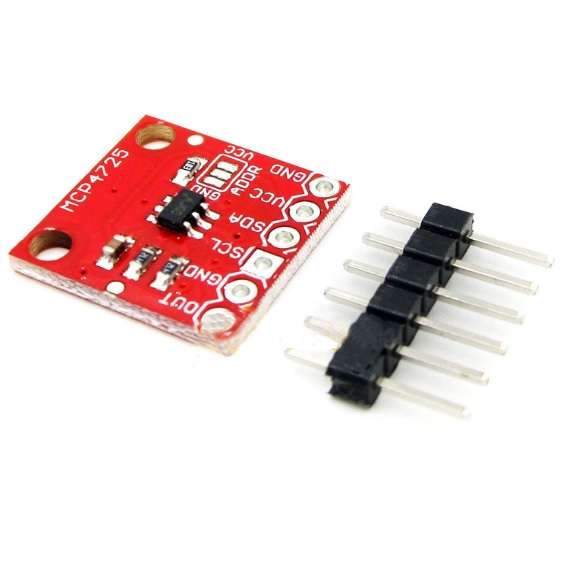 مبدل دیجیتال به آنالوگ 12 بیتی MCP4725 دارای EEPROM داخلی