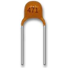 خازن 470 پیکو فاراد مولتی لایر 471-50v