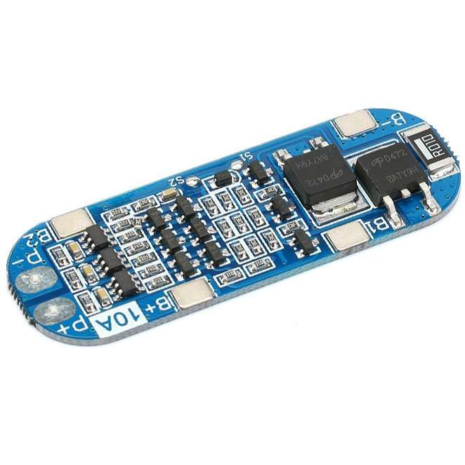برد BMS سه سل برای باتری لیتیوم 12.6v 10a