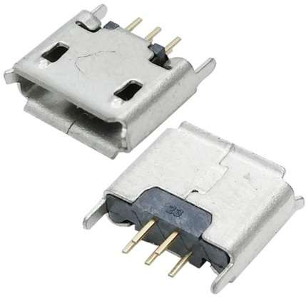 کانکتور micro usb stright مادگی
