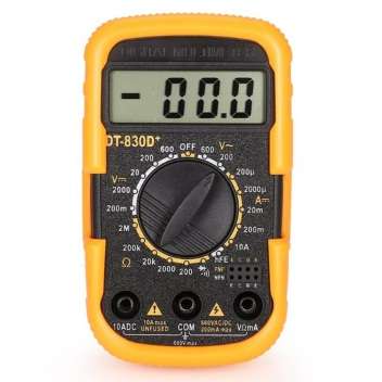 اهمتر دیجیتال DT830