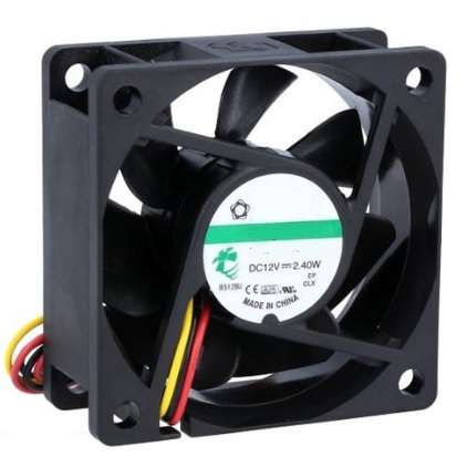 فن 6x6x2 نازک 2.4w
