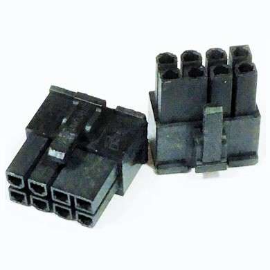 کانکتور 8 پین پاور گرافیک ریگ ماینر اتریوم mother board کانکتور ATX 8pin مشکی