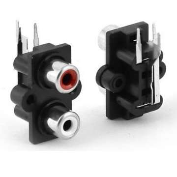 جک RCA فیش AV دو قلو رو بردی