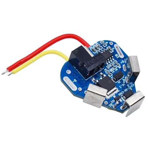 برد BMS سه سل برای باتری لیتیوم 12.6v 8a