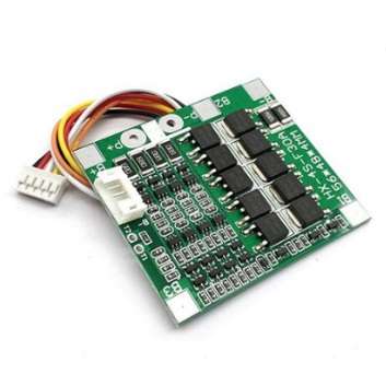 برد BMS چهار سل برای باتری لیتیوم 16.8v 30a