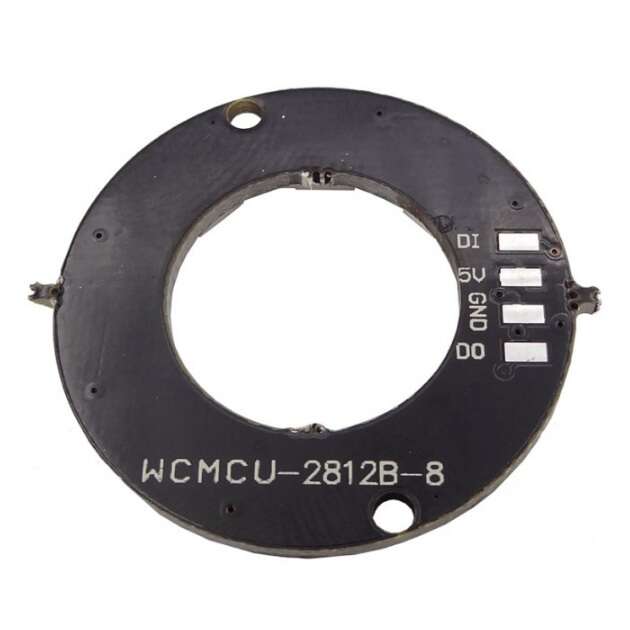 ماژول LED RGB تمام رنگ 8 بیتی WS2812 مدور 5050