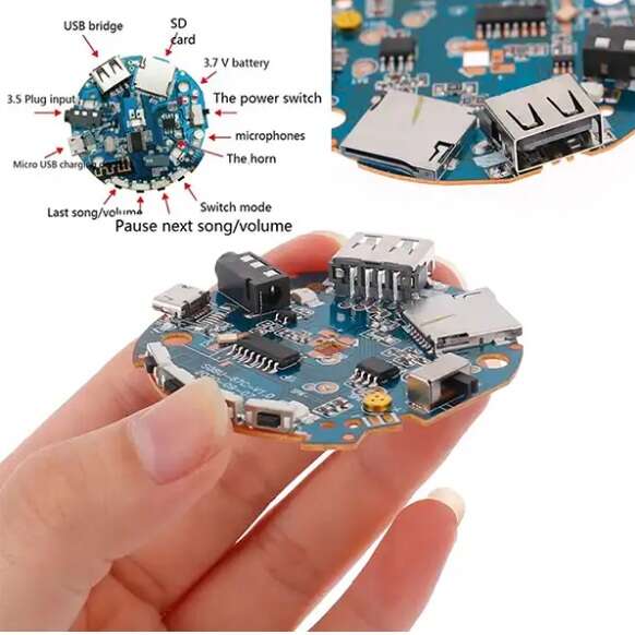 برد MP3 پلیر BLUETOOTH دار