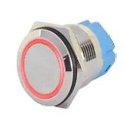کلید فشاری فلزی خاموش/روشن فلزی قطر 16 میلی متر