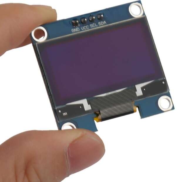 نمایشگر OLED 128*64 سفید I2C