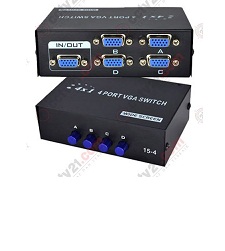 دیتا سوییچ مانیتور یک به چهار